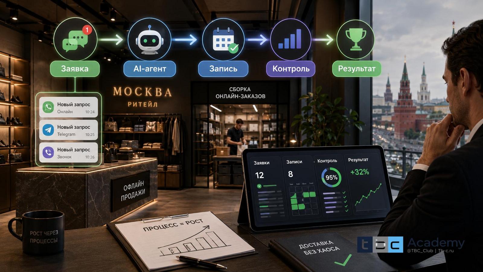 Готовность московского ритейла к доставке: как масштабировать продажи и не сломать офлайн